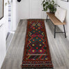 Flatweave Kilim Runner 2' 4" x 6' 8" (ft) - No. B19854