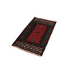 Flat Weave Kilim Runner 2' 1" x 3' 7" (ft) - No. B19885