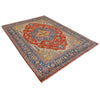 Handmade Persian Design Heriz Rug 5' 6 x 7' 7 (ft) - No. B19900