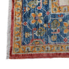 Handmade Persian Design Heriz Rug 5' 6 x 7' 8 (ft) - No. B19902