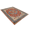 Handmade Persian Design Heriz Rug 5' 6 x 7' 8 (ft) - No. B19902