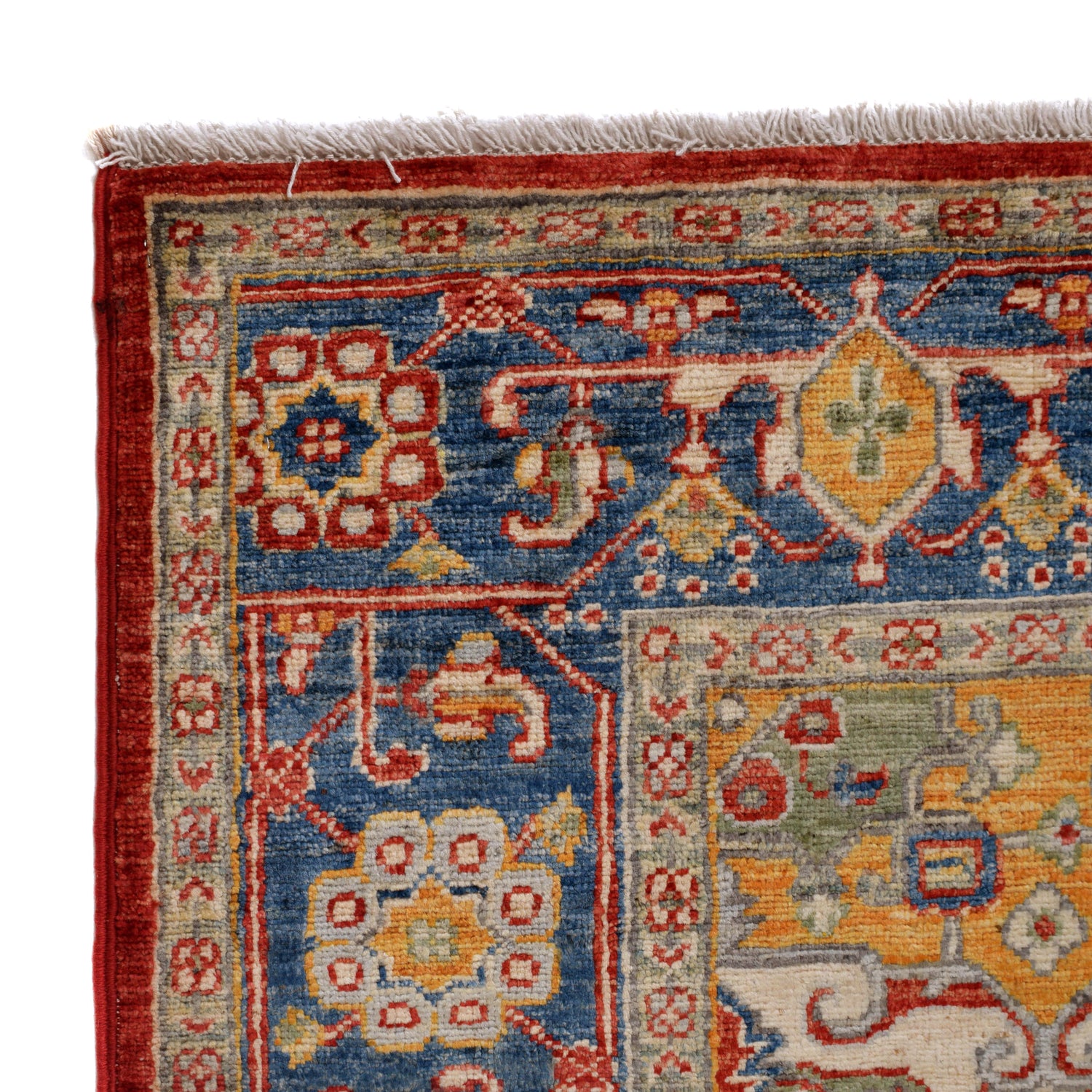 Hand Knotted Persian Design Heriz Rug 5' 0" x 6' 6" (ft) - No. B19903