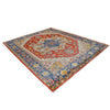 Hand Made Persian Design Heriz Rug 8' 1 x 9' 7 (ft) - No. B19906