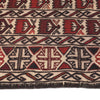 White Sumak Kilim 4' 1 x 5' 9 (ft) - No. B19997