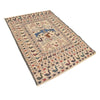 White Sumak Kilim 4' 4 x 6' 1 (ft) - No. B20012