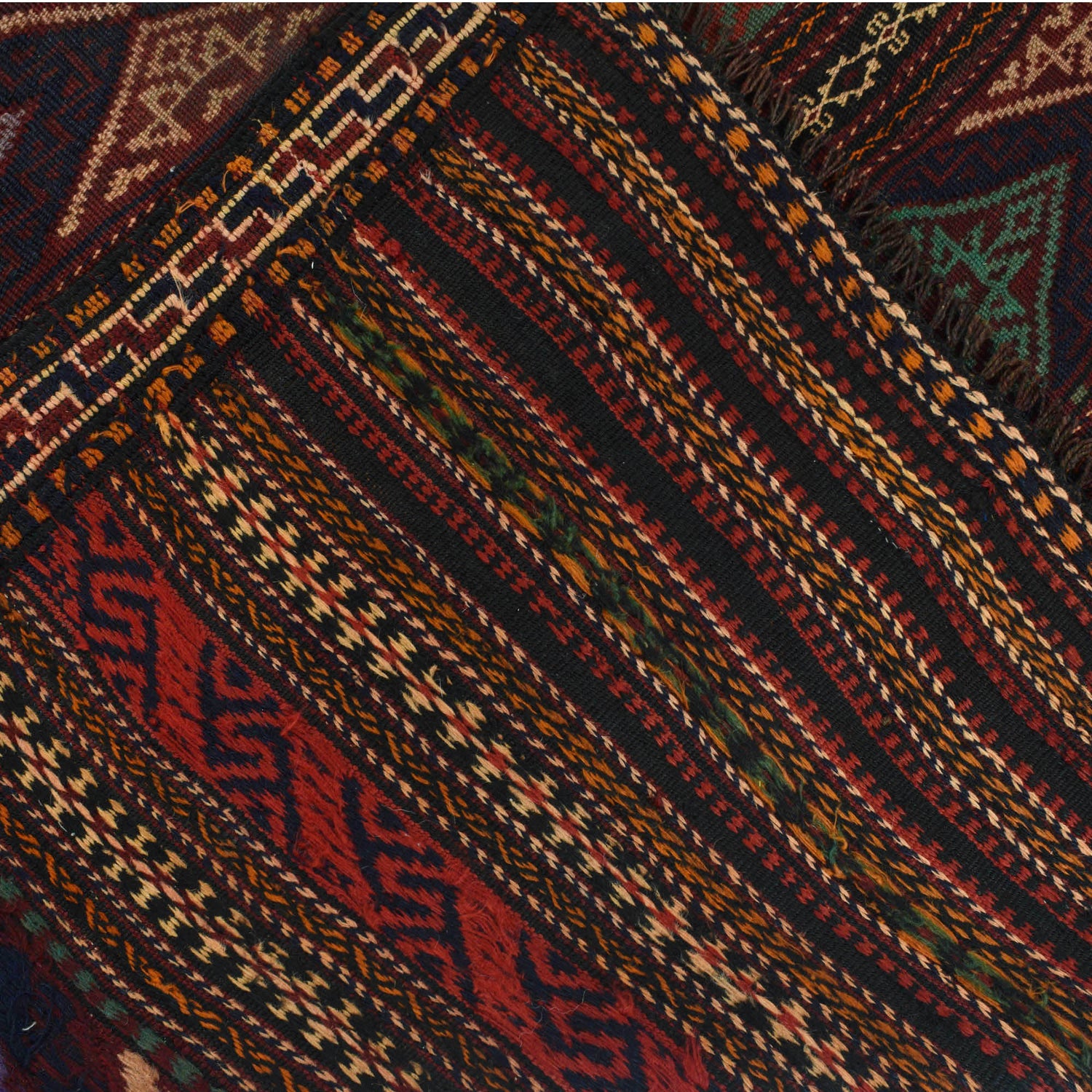 Bedroom Flatweave Kilim 5' 2 x 8' 2 (ft) - No. B20213