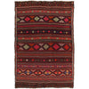 Bedroom Flatweave Kilim 4' 7" x 6' 11" (ft) - No. B20249