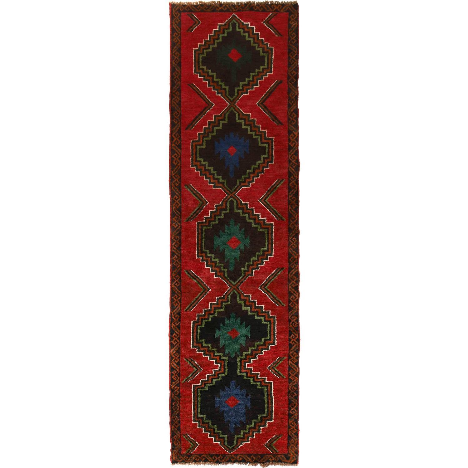 Baluchi Runner 2' 5 x 9' 9 (ft) - No. B20275