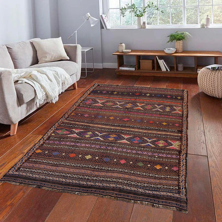 Kids Room Kilim 4' 8 x 6' 2 (ft) - No. B20317