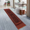 Red Mashwani Short Runner 1' 8 x 7' 7 (ft) - No.B20328