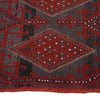 Red Mashwani Short Runner 1' 9 x 7' 8 (ft) - No.B20341