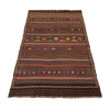 Medium Size Dhurrie Kelim 4' 5" x 7' 12" (ft) - No. B20352