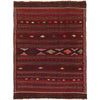 Bedroom Flatweave Kilim 4' 8" x 6' 7" (ft) - No. B20383