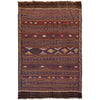 Bedroom Flatweave Kilim 4' 8" x 6' 7" (ft) - No. B20383