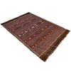 Bedroom Flatweave Kilim 4' 8" x 6' 7" (ft) - No. B20383