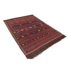 Bedroom Flatweave Kilim 4' 8" x 6' 7" (ft) - No. B20383