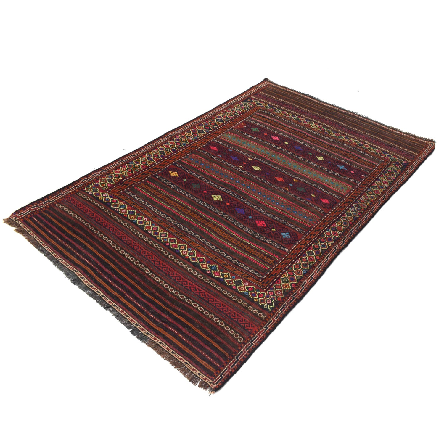 Entryway Flatweave Kilim 4' 0 x 6' 5 (ft) - No. B20386