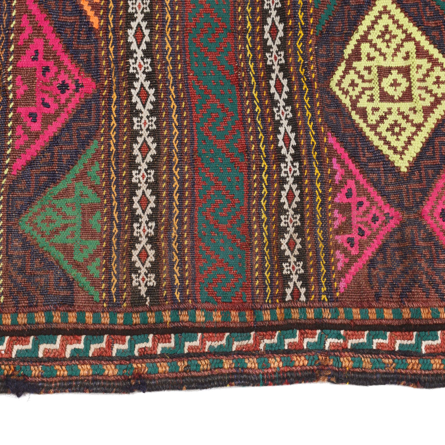 Medium Size Dhurrie Kelim 3' 6 x 5' 1 (ft) - No. B20391