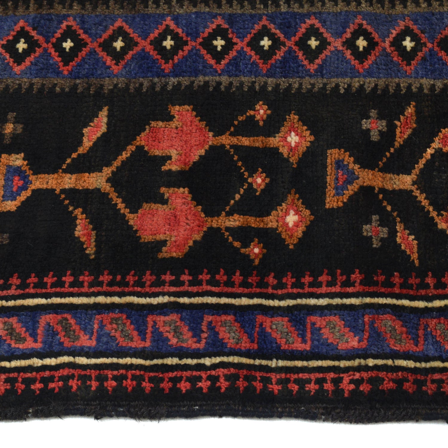 Traditional Baloch Rug 3' 7 x 5' 2 (ft) - No. b20398