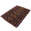 Traditional Baloch Rug 3' 7 x 5' 2 (ft) - No. b20398