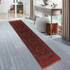 Red Mashwani Short Runner 1' 9 x 7' 3 (ft) - No.B20410