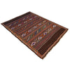 Entryway Flatweave Kilim 4' 5 x 6' 8 (ft) - No. B20412