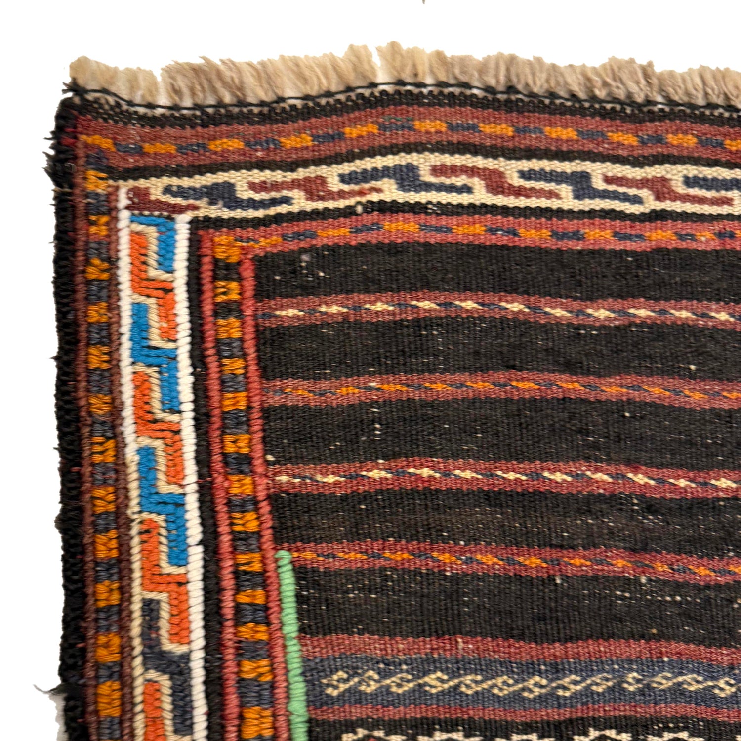 Entryway Flatweave Kilim 4' 5 x 6' 8 (ft) - No. B20412