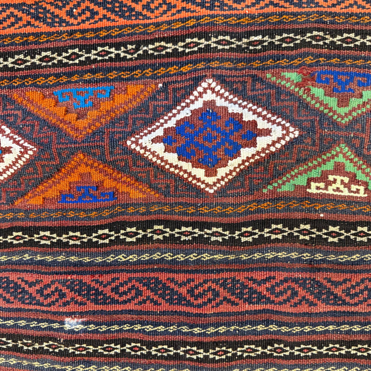 Entryway Flatweave Kilim 4' 5 x 6' 8 (ft) - No. B20412