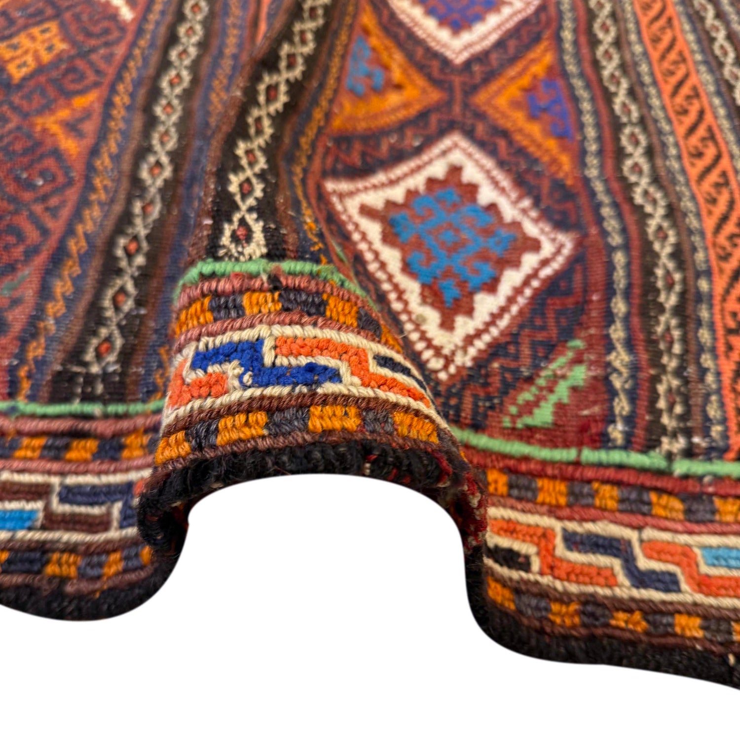 Entryway Flatweave Kilim 4' 5 x 6' 8 (ft) - No. B20412