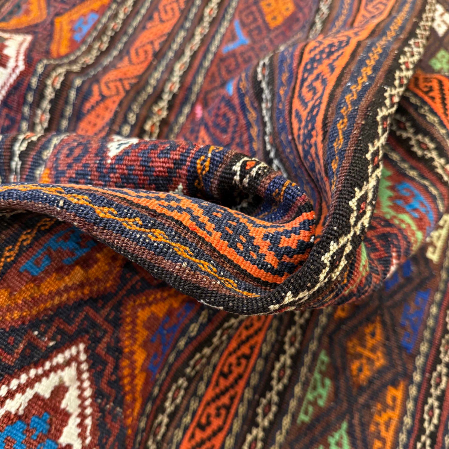 Entryway Flatweave Kilim 4' 5 x 6' 8 (ft) - No. B20412