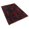 Tribal Baluchi Rug 3' 6 x 5' 3 (ft) - No. b20434