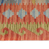 Handmade Vegetable Kilim 4' 3 x 5' 6 (ft) - No. B20532