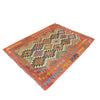 Handmade Vegetable Kilim 4' 3 x 5' 6 (ft) - No. B20532