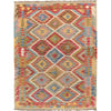 Handmade Vegetable Kilim 4' 7 x 6' 5 (ft) - No. B20560