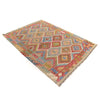 Handmade Vegetable Kilim 4' 7 x 6' 5 (ft) - No. B20560