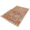 Handmade Vegetable Kilim 4' 7 x 6' 5 (ft) - No. B20560