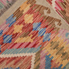 Handmade Vegetable Kilim 4' 7 x 6' 5 (ft) - No. B20560