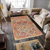 Handmade Vegetable Kilim 4' 7 x 6' 5 (ft) - No. B20560