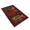 Handmade Village Design Rug 2' 11" x 4' 8" (ft)- No. B20796