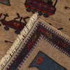 Handmade War Rug 3' 0 x 4' 3 (ft) - No. B20798