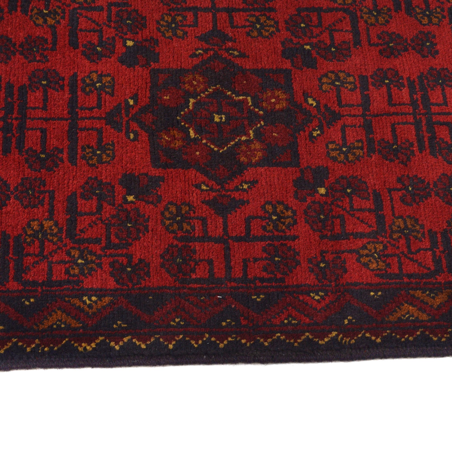 Maroon Color Khal Mohammadi Runner 1' 6 x 4' 8 (ft) - No. B20976