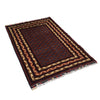 Hand Knotted Khoja Roshnai Rug 3' 1" x 4' 9" (ft) - No. B21051