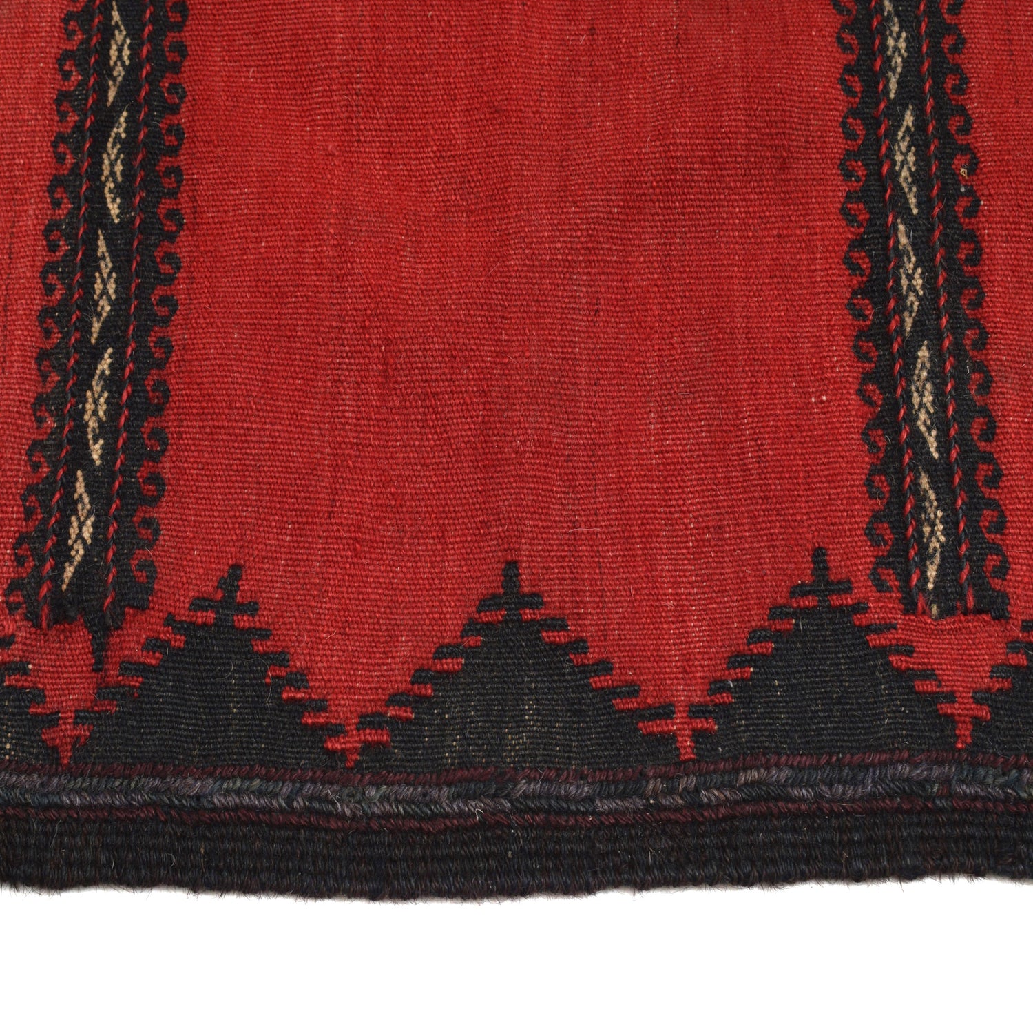 Hand Knotted Table Sheet Dhurrie Runner 2' 1 x 5' 2 (ft) - No. B21294