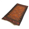 Flat Weave Kilim Runner 2' 4 x 4' 8 (ft) - No. B21312