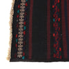 Black Color Table Sheet Kilim 2' 6" x 4' 11" (ft) - No. B21317