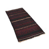 Black Color Table Sheet Kilim 2' 6" x 4' 11" (ft) - No. B21317