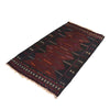 Hand Knotted Table Sheet Dhurrie Runner 2' 9" x 4' 9" (ft) - No. B21410