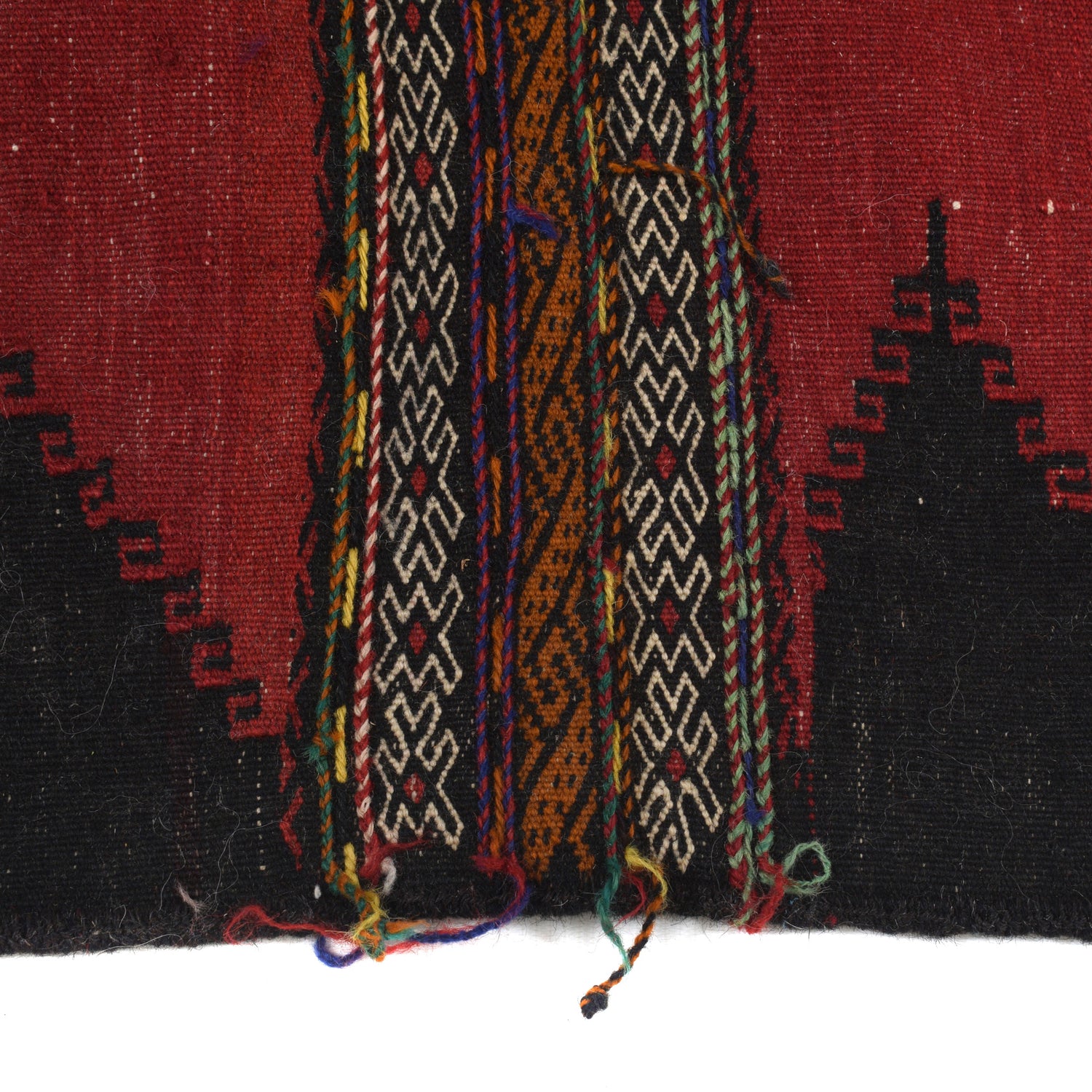 Flat Weave Kilim Runner 2' 2" x 4' 10" (ft) - No. B21416