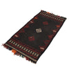 Flat Weave Kilim Runner 2' 1" x 4' 1" (ft) - No. B21425