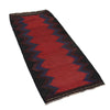 Flat Weave Kilim Runner 2' 4" x 5' 1" (ft) - No. B21430